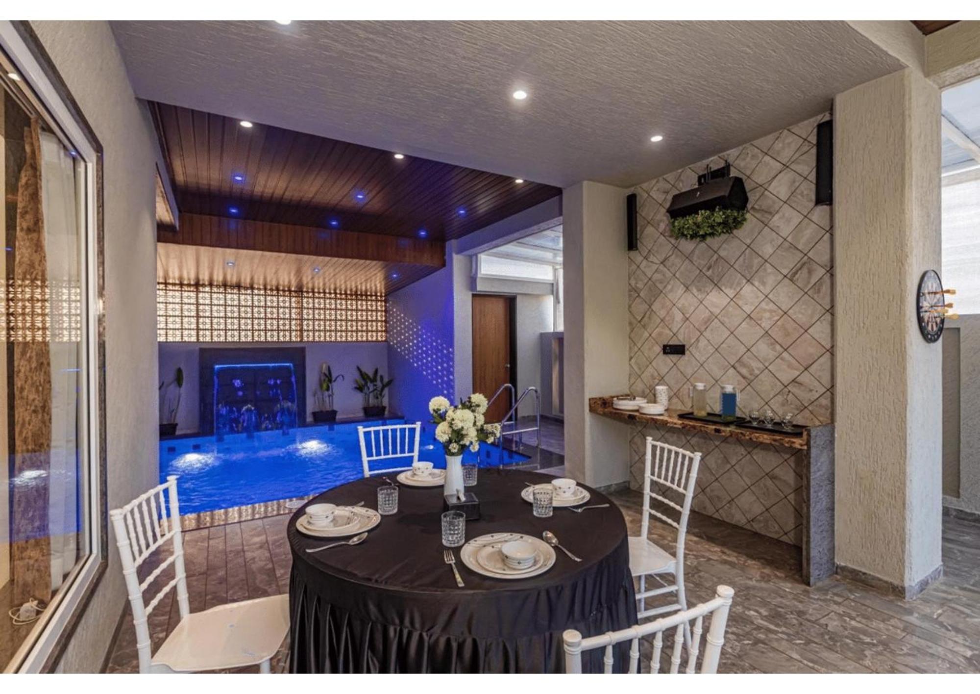 Mountain Glory 8Bhk By Tensorstays, Pool & Theater Igatpuri Εξωτερικό φωτογραφία